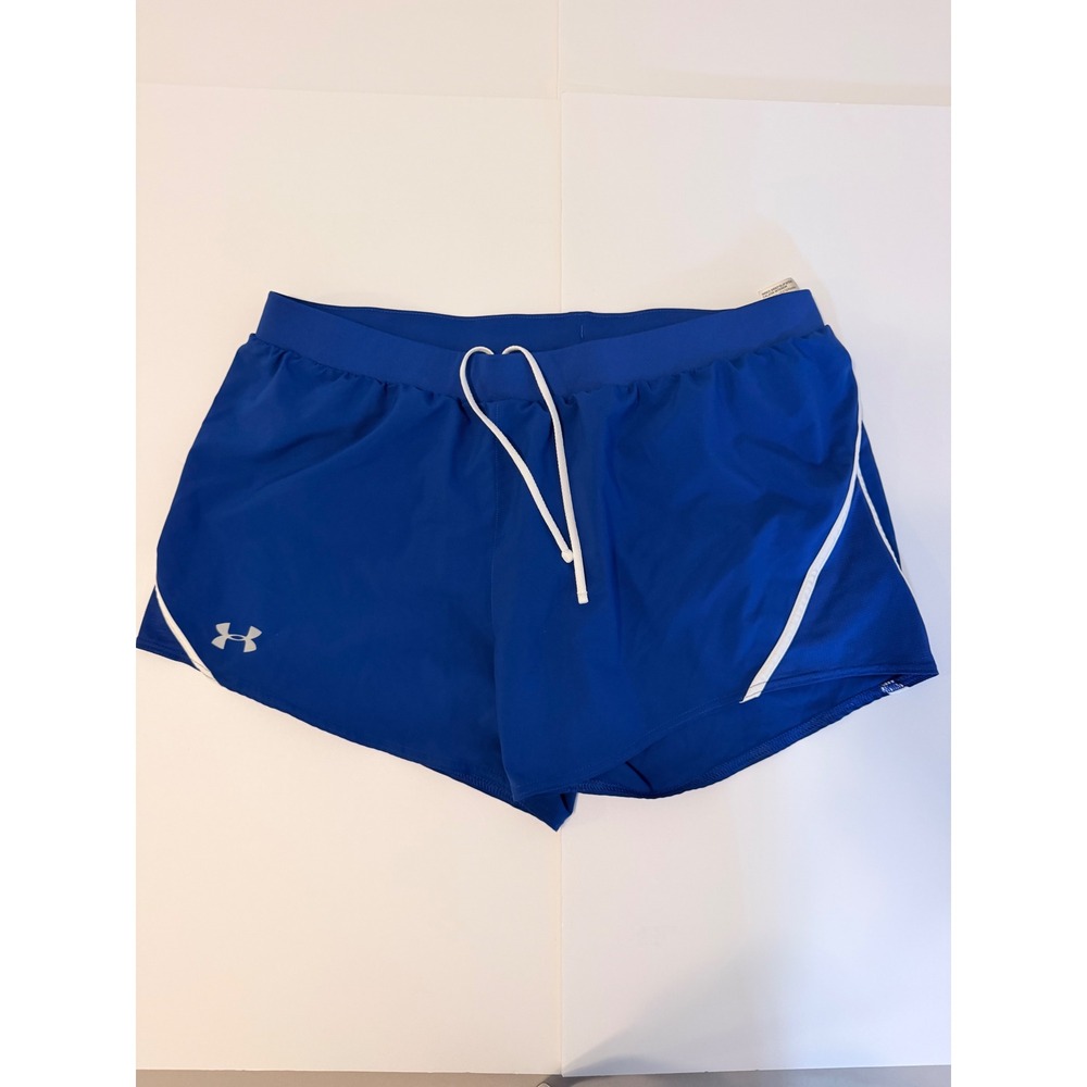 Under Armour Running Shorts Gorpcore Blue Drawstring Size XL